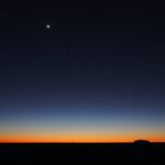 Moon Stars Twilight Uluru